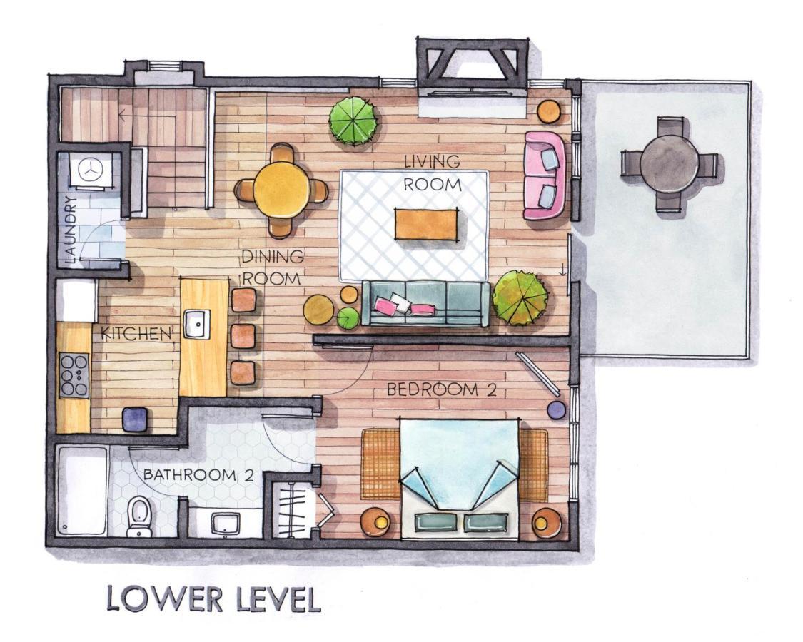 Peaceful 2-Bedroom Townhome Retreat W/Wooded View 갈레나 외부 사진